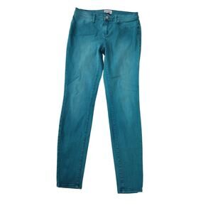 Meritage Jeans Womens 29 Ocean Depth Blue Skinny Super Stretch Mid Rise